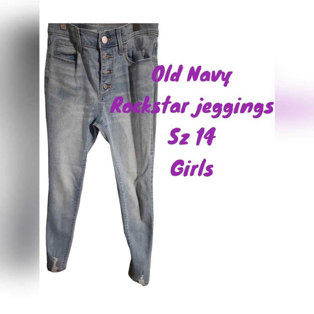 Old Navy rockstar jeggings sz. 14 EUC